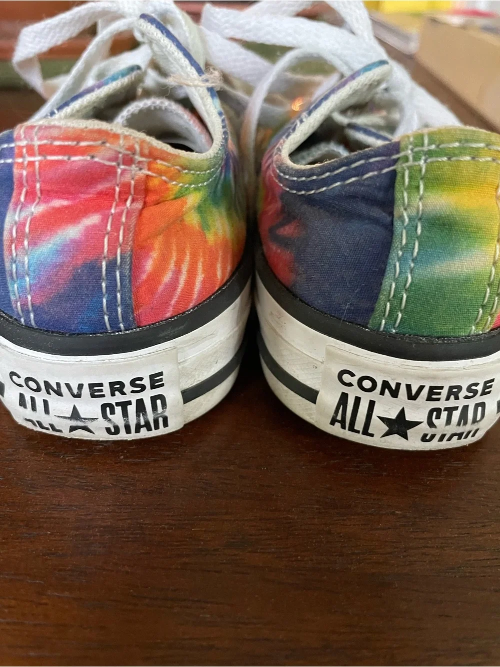 Converse Kids Tie-Dye Low Top Sneakers - Rainbow